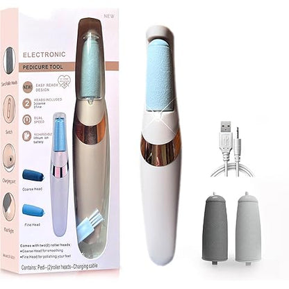 lime Électrique Rechargeable pour les Pieds - Soin Complet à Domicile